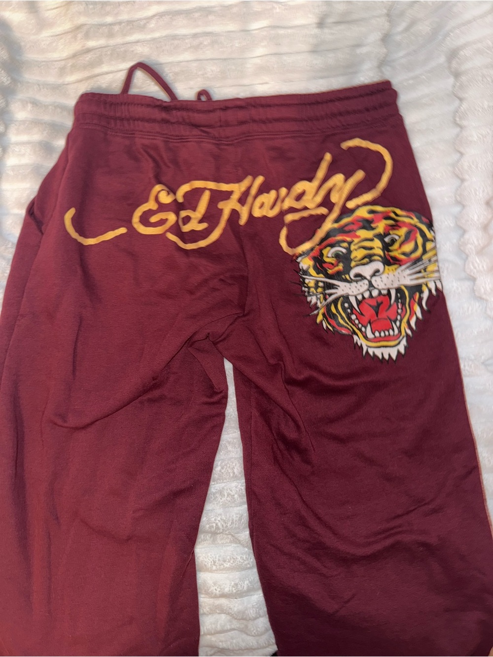 Ed Hardy Red Sweatpants